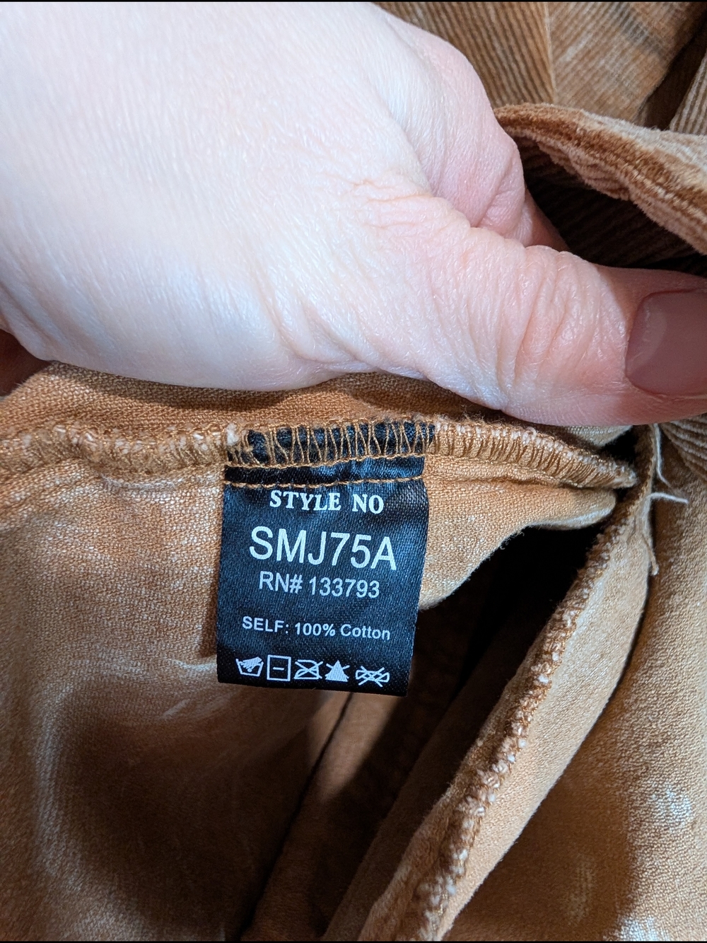 POL Corduroy Oversized Blazer - Picture 8 of 8